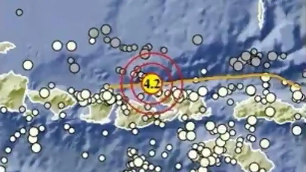 Gempa Terkini di Sumbawa NTB Sore Ini Sabtu 6 Juni 2026, Info BMKG Magnitudo 4,2