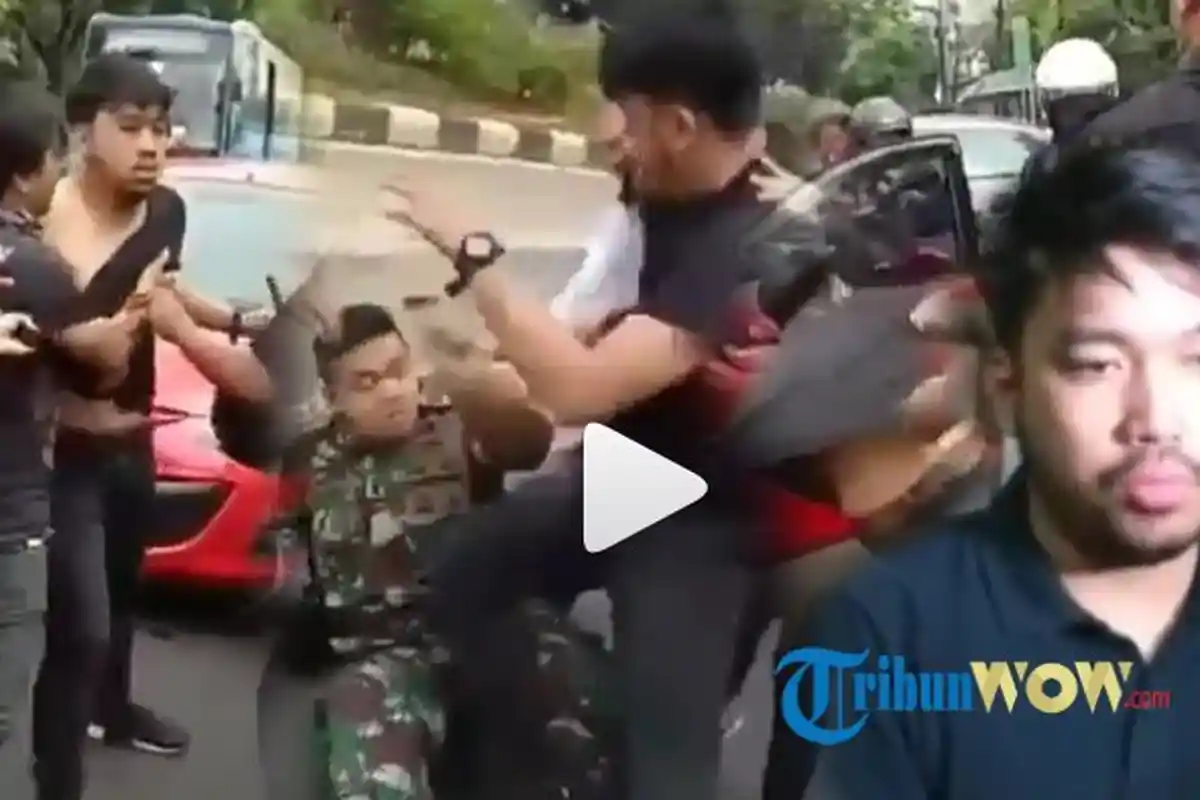 Terkuak, Pengakuan Pria di Video Viral yang Berani Lawan Personel TNI, Bukan Orang Sembarangan