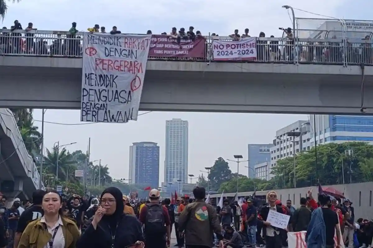 Polisi Tetapkan 19 Tersangka dari Aksi Tolak Revisi UU Pilkada di DPR, Inilah Pasal yang Diterapkan