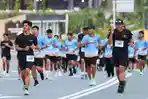 Nusantara QRIS Run 5K, Seribuan Pelari Jajal Rute KIPP IKN Sambil Kampanye Transaksi Digital