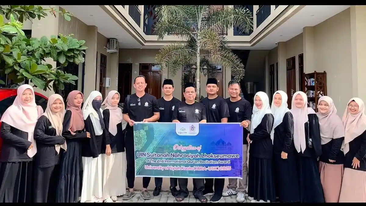 Delapan Mahasiswa UIN SUNA Lolos ke Final Ajang Internasional Qur’an Recitation Award USK 2025