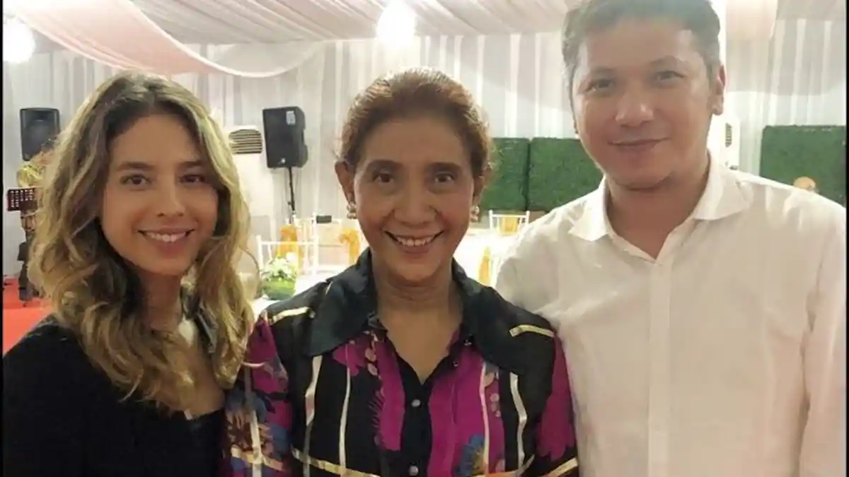 Skak Mat! Susi Pudjiastuti Semprot Netizen yang Jodohkan Putrinya Nadine Kaiser dengan Gading Marten