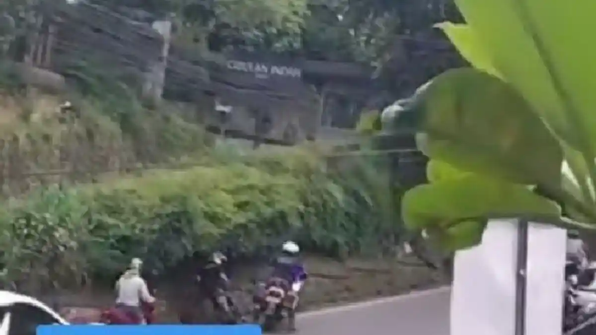 Viral Anggota Patwal Diduga Tendang Pengendara Motor di Puncak Bogor