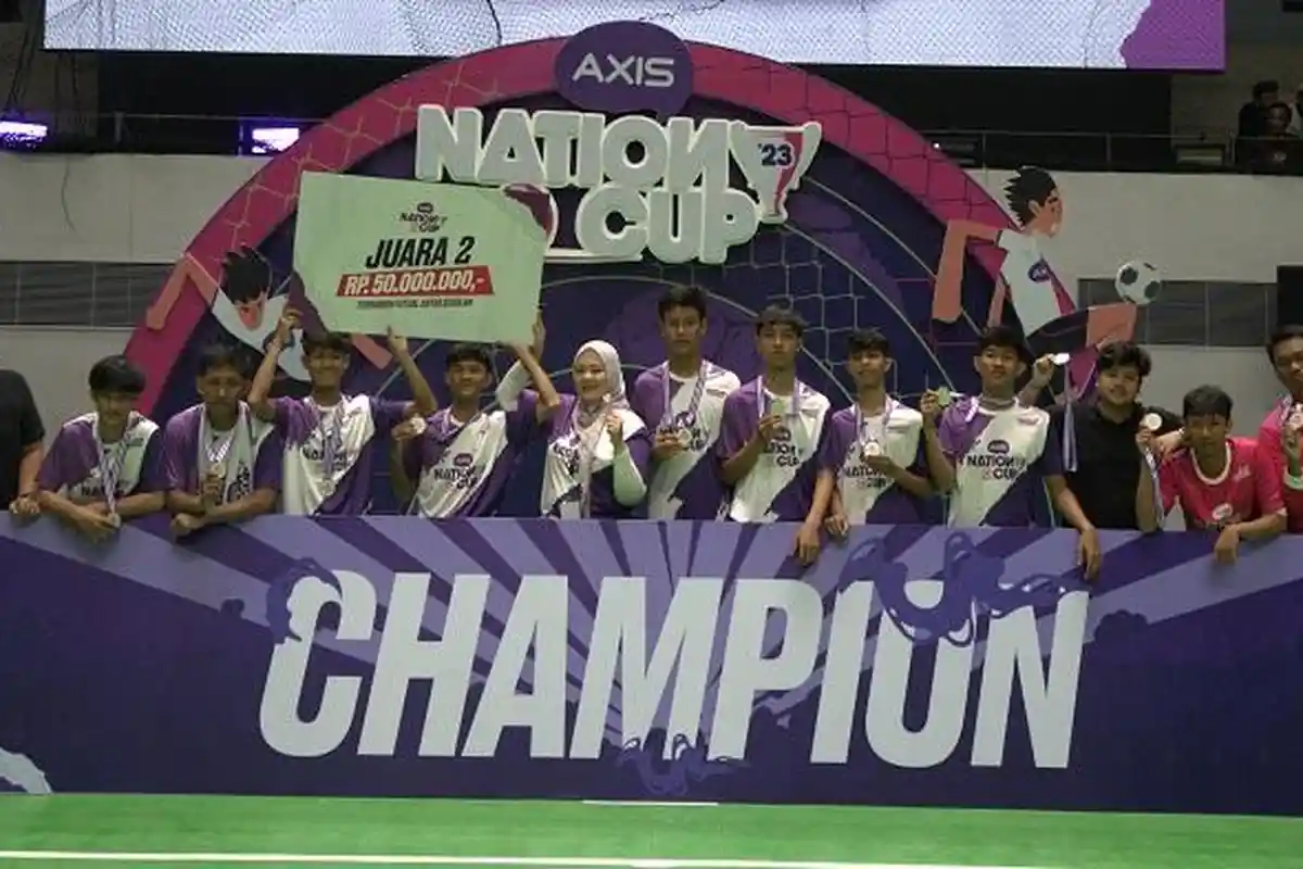 AXIS Nation Cup 2023 Sukses Digelar, SMK Nusantara Boyong Gelar Juara ke-2
