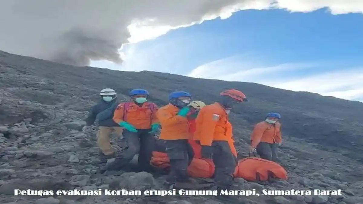Daftar Nama dan Umur Korban Meninggal Dunia Akibat Erupsi Gunung Marapi
