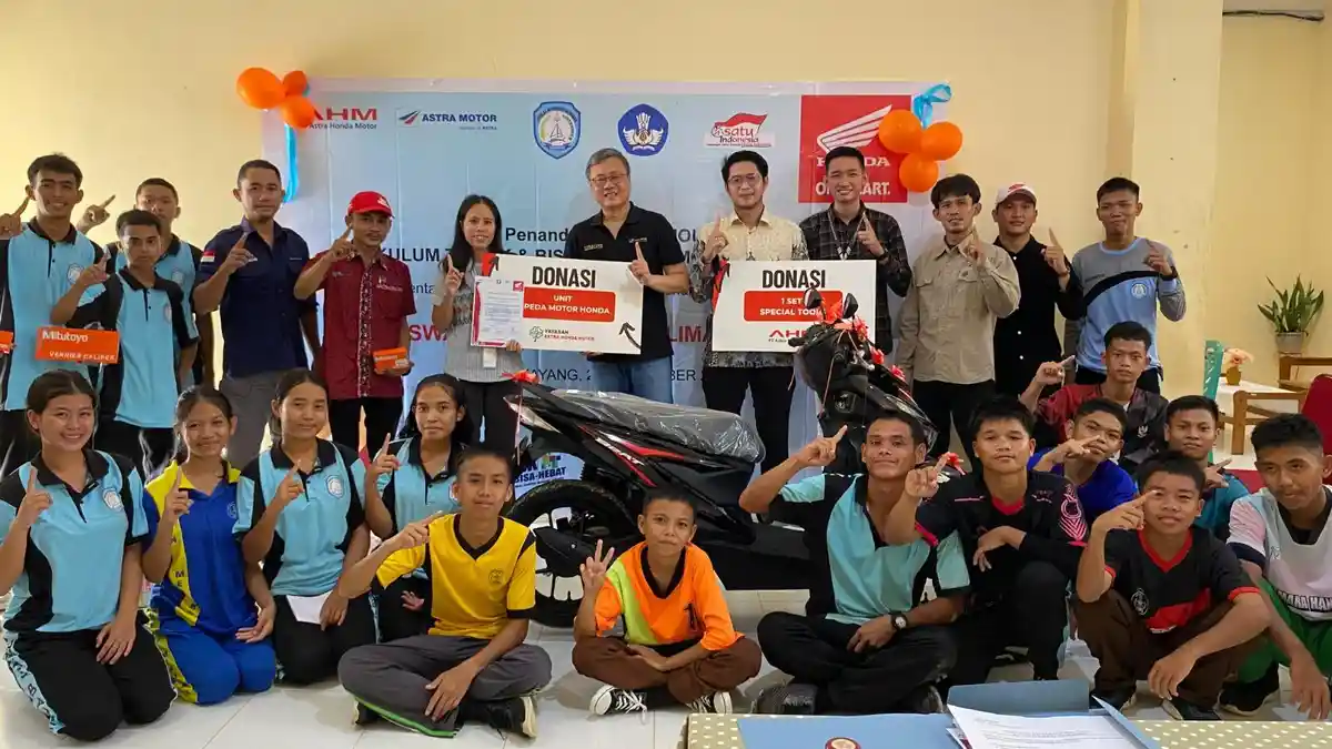 Asmo Kalbar Tanda Tangani MoU dengan SMK Swasta Bahtera