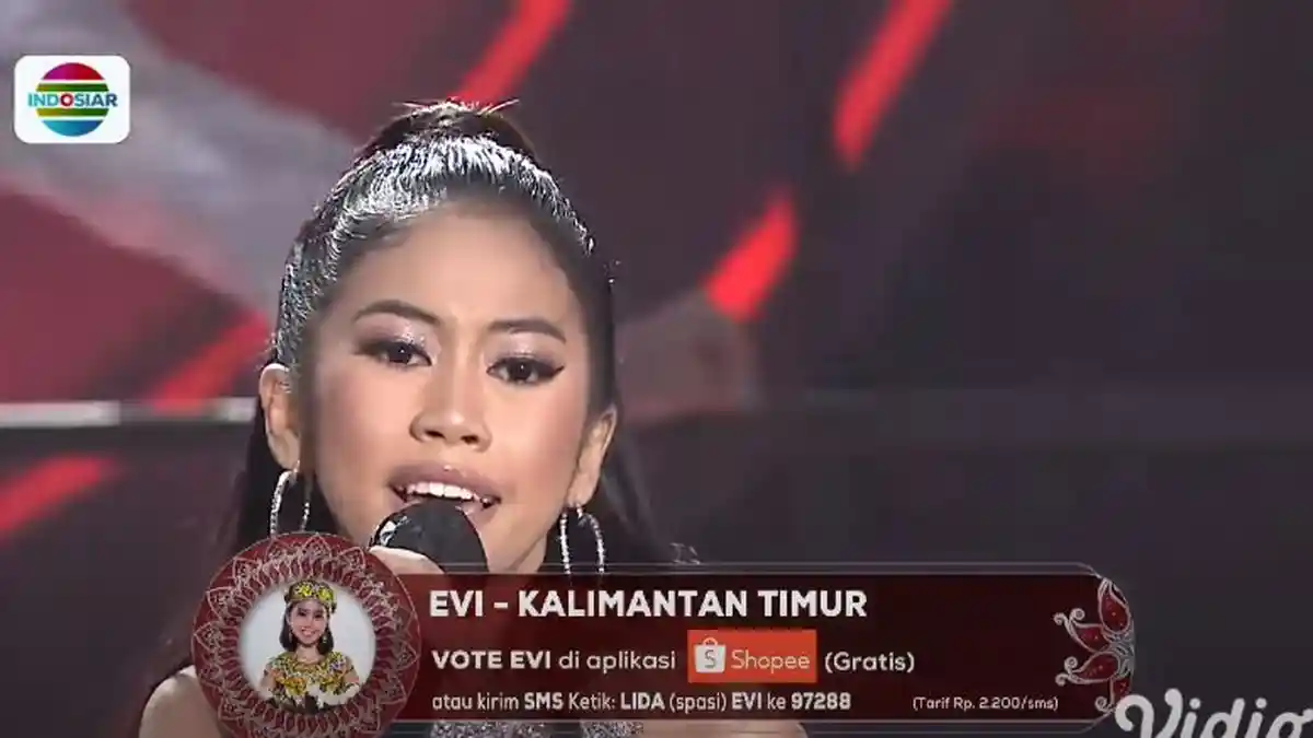 Hasil LIDA 2021 Tadi Malam TOP 12 Grup 3, Evi Kalimantan Timur Tersenggol
