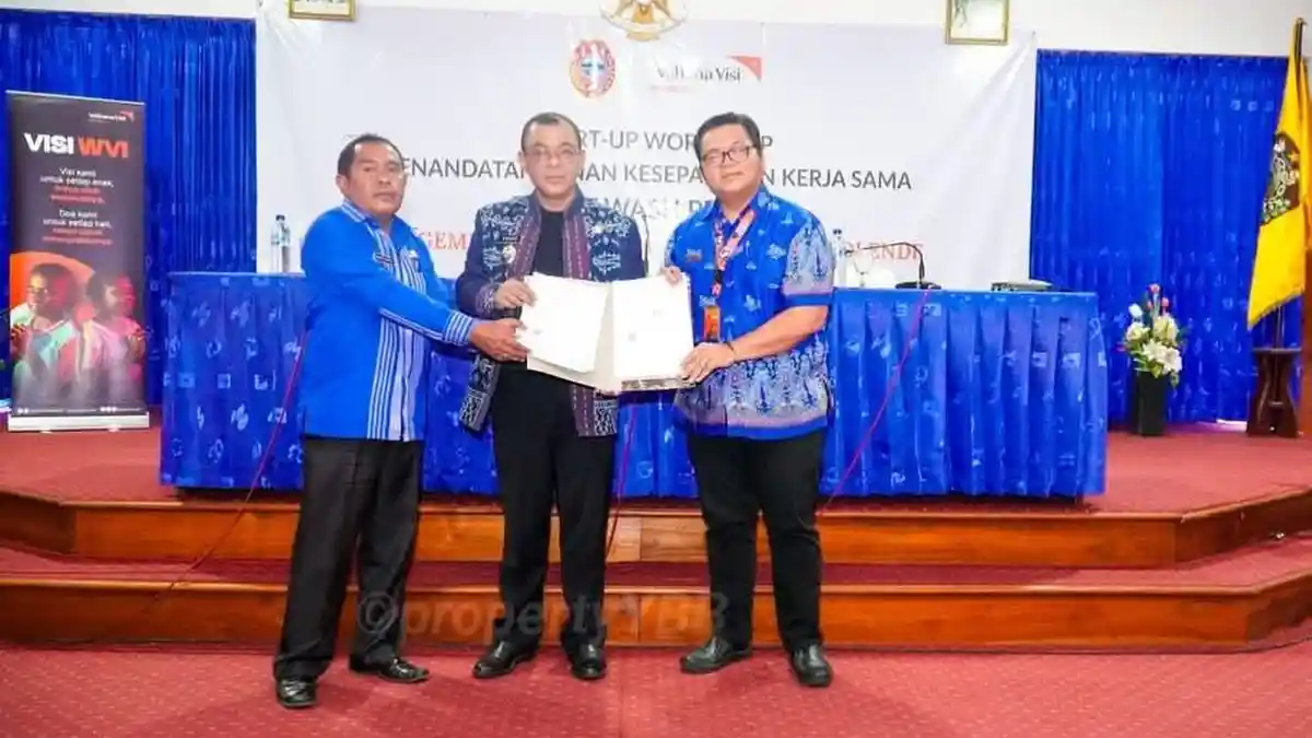 Bupati Ende Buka Start Up Workshop Smart WASH, Dorong Penguatan Sistem Pasar Sanitasi
