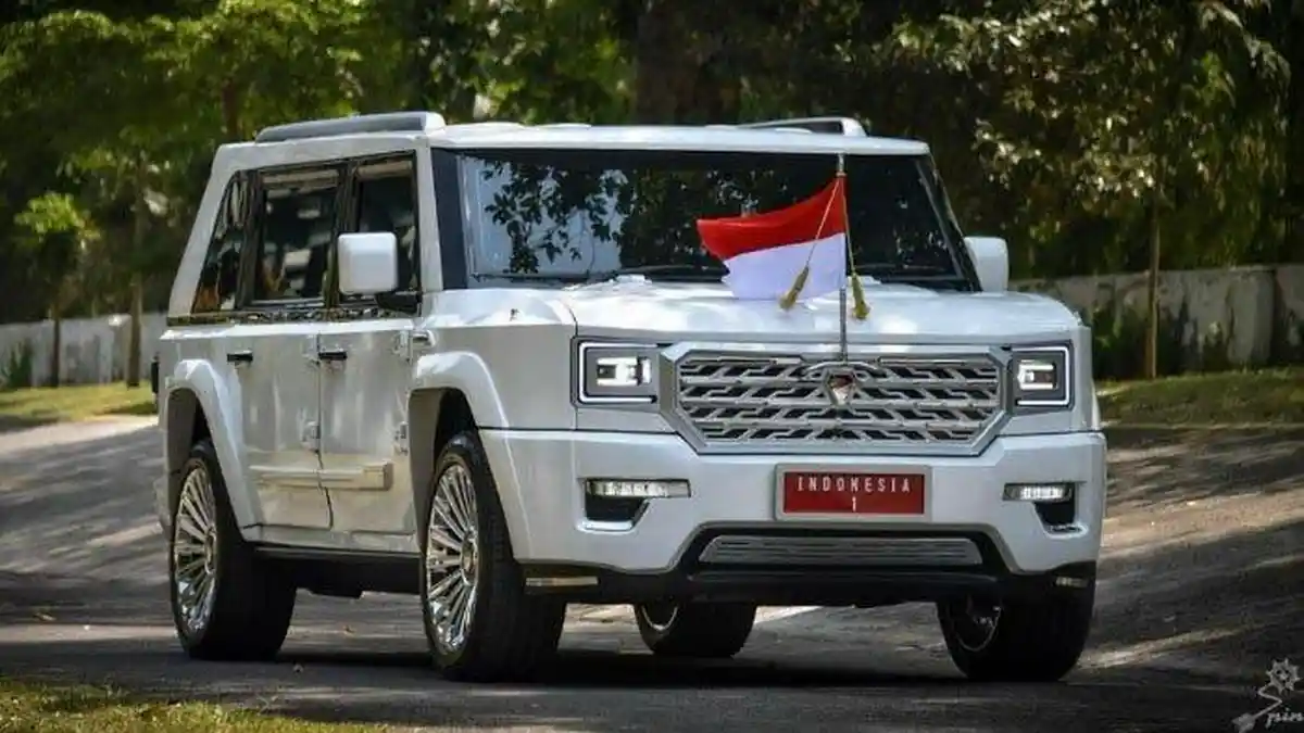 Perkenalkan Mobil Presiden Prabowo, Namanya MV3 Garuda Limousine, Ini Speknya Buatan PT Pindad