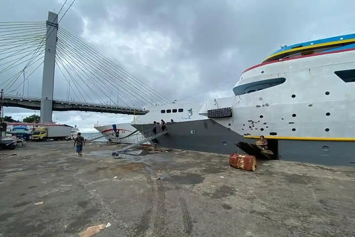 H+3 Lebaran, Pelabuhan Manado Sulawesi Utara Masih Sepi, Buruh Bagasi: Semua Sudah Pulang Kampung