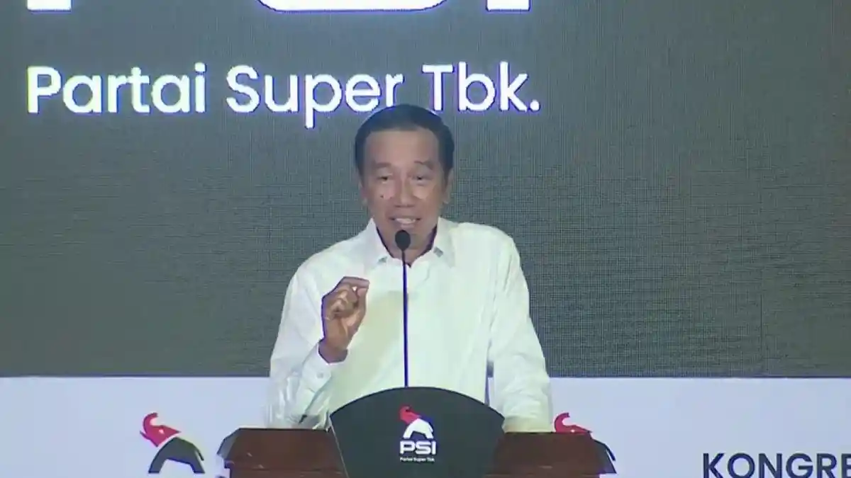 Begini Ramalan Jokowi Soal Nasib PSI di Masa Depan, Singgung Pemilu 2029