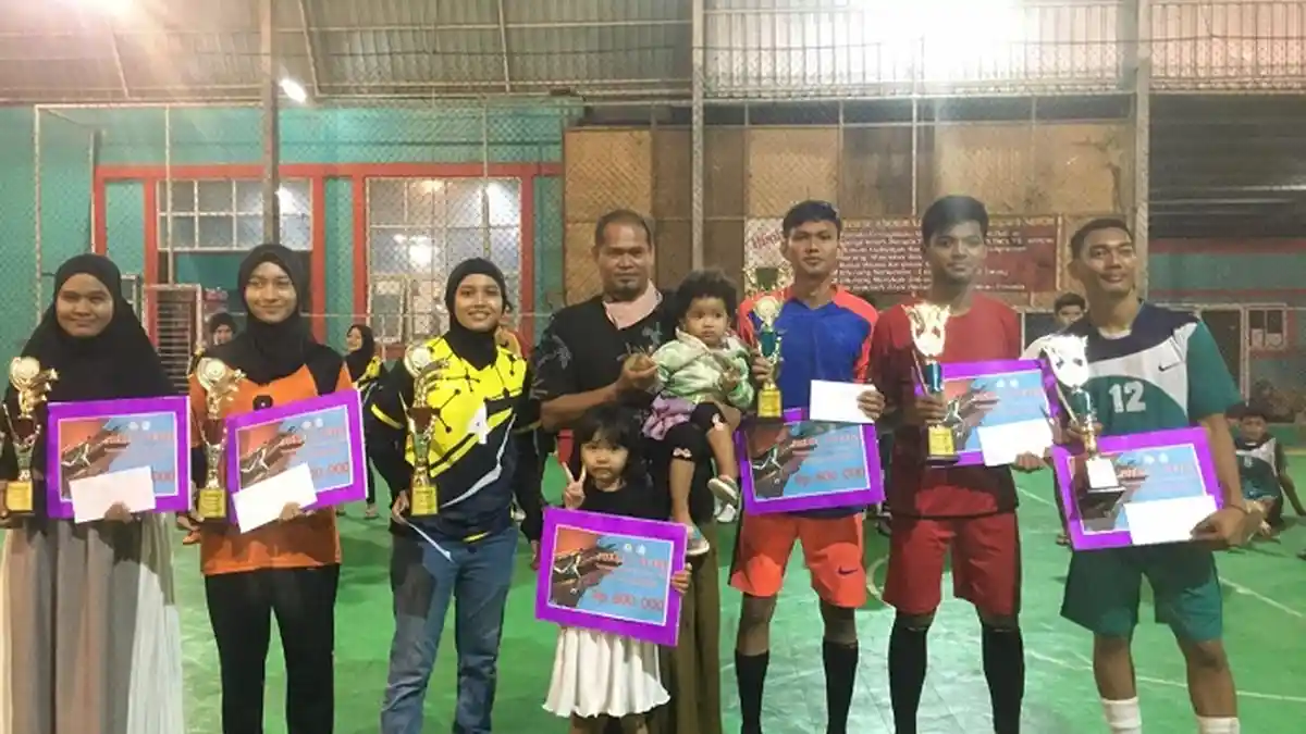 Prodi Penjas STKIP BBG Banda Aceh Gelar Turnamen Emka Futsal Cup