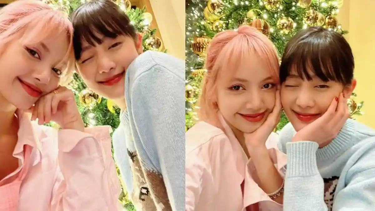 Lisa BLACKPINK Tersenyum Manis di Instagram, Rayakan Natal Bersama Teman Thailand Minnie (G)I-DLE