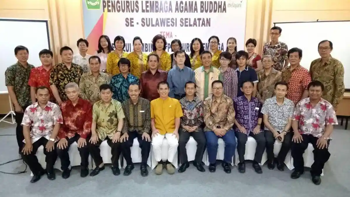 Pembimas Buddha Kemenag Sulsel Gelar Pembinaan Pengurus Lembaga Agama dan Keagamaan