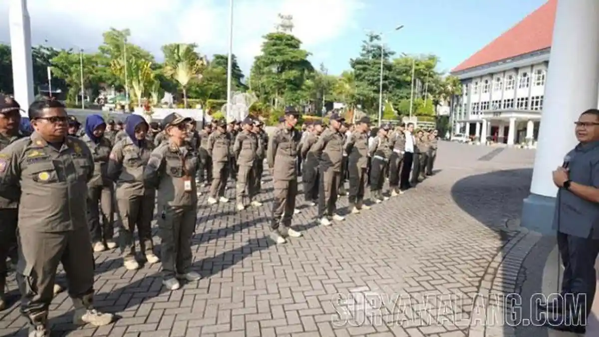 Pj Wali Kota Batu Ingatkan Tugas Satpol PP Tidak Hanya Menertibkan PKL