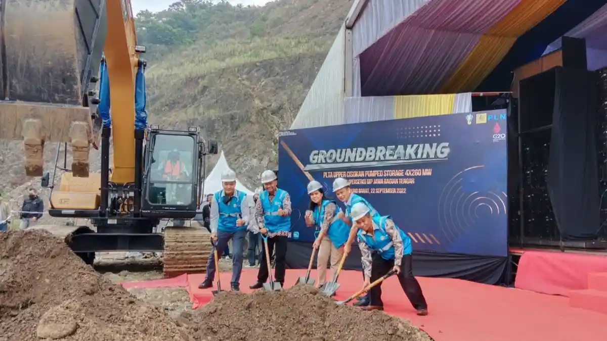 PLN Mulai Pembangunan PLTA Terbesar di Indonesia dengan Sistem Pumped Storage