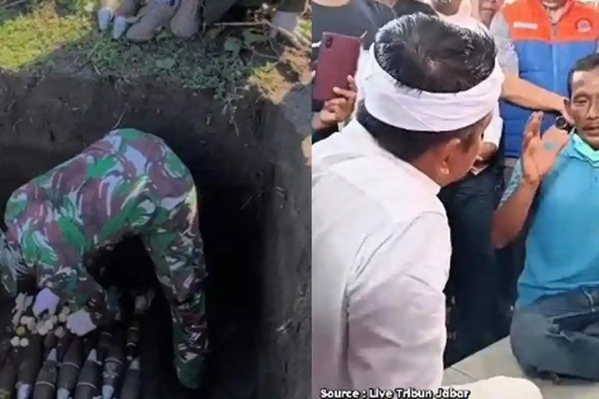 Terungkap Upah Warga Bantu TNI Memusnahkan Bom di Garut, Dedi Mulyadi Diam: Bekerja, Kuli?