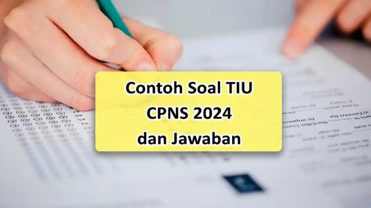 PDF Contoh Soal TIU dan Pembahasannya Untuk Latihan Soal SKD CPNS 2024 ...