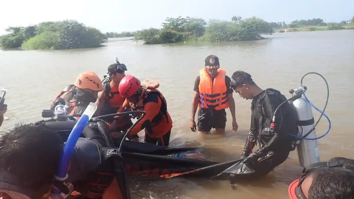 Dua Hari Dicari, Korban Hanyut di Sungai Progo Akhirnya Ditemukan