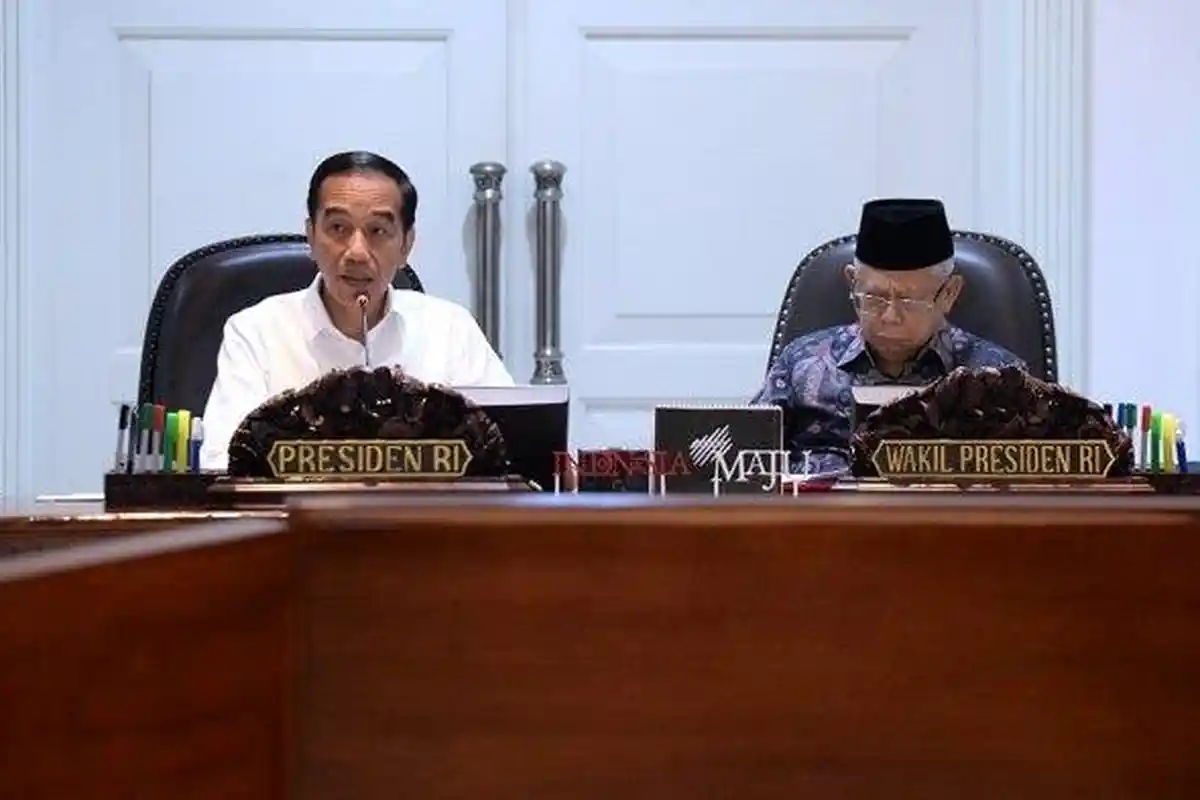 Jokowi Adakan Pertemuan Empat Mata dengan Ma'ruf Amin, Segara Reshuffle Kabinet?