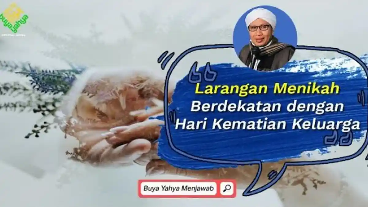 Dilarang Pilih Tanggal Pernikahan Berdekatan Hari Kematian Keluarga, Benarkah? Ini Kata Buya Yahya