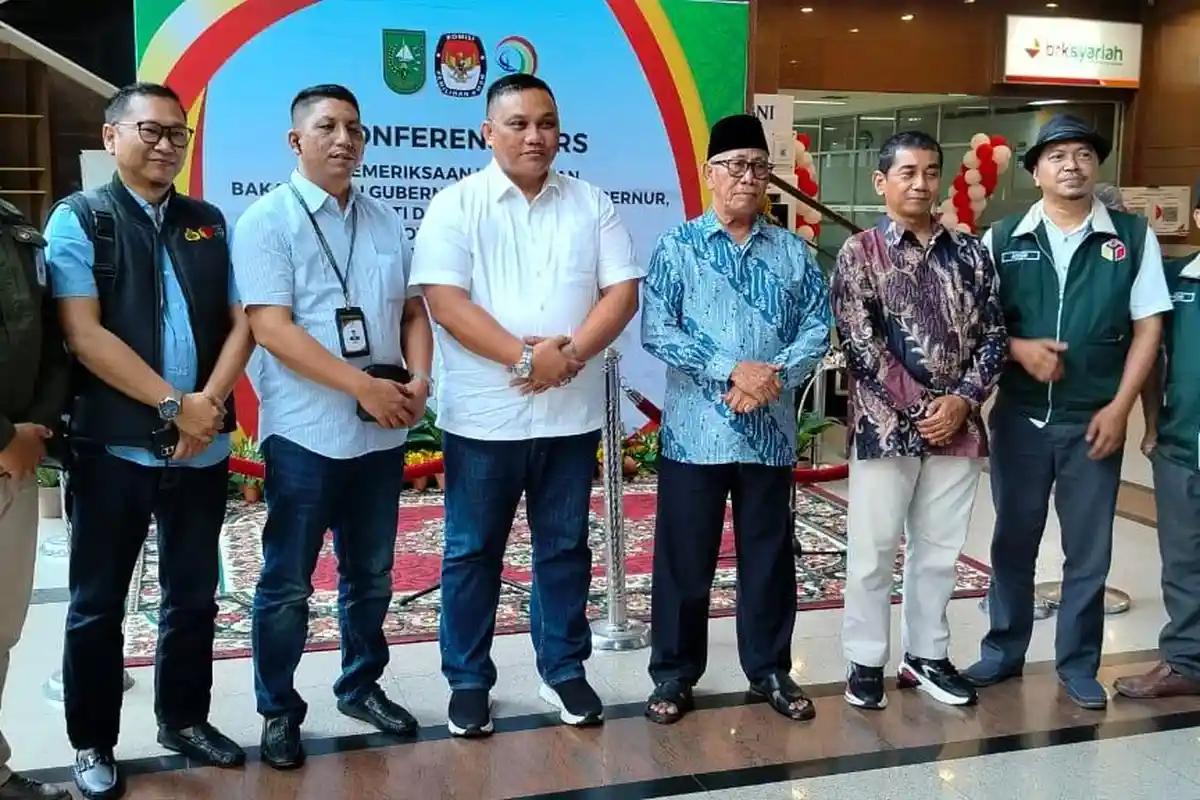 Dua Paslon yang Maju Pilwako Dumai Jalani Pemeriksaan Kesehatan di RS Arifin Achmad Pekanbaru