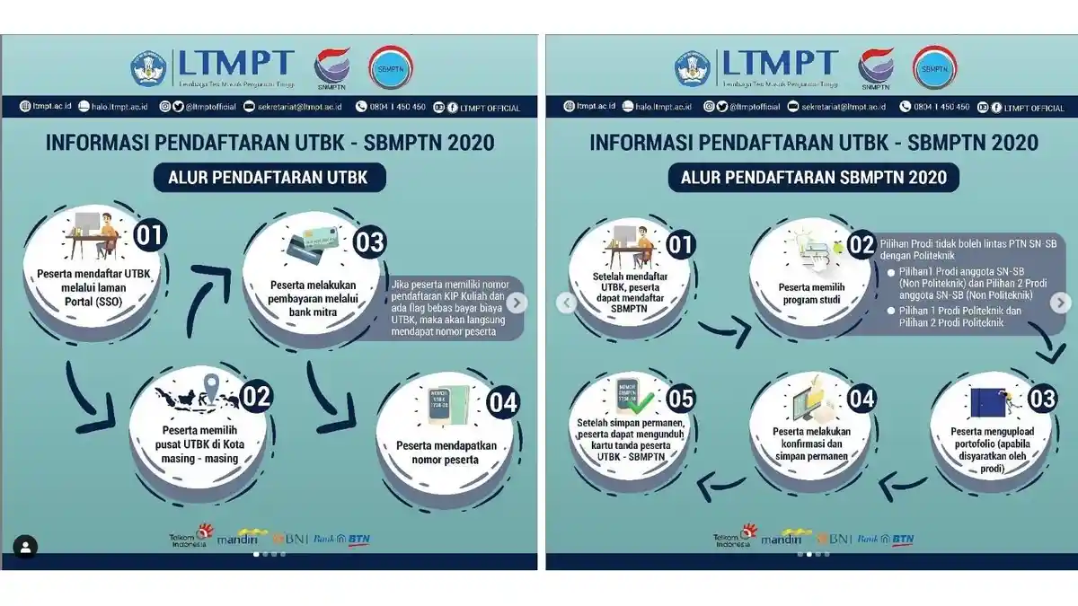 Alur Terbaru UTBK SBMPTN 2020 Siap-siap Pendaftaran Dimulai 2 Juni, 8 Politeknik Negeri Ikut SBMPTN