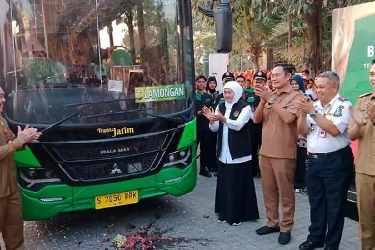 Khusus Hari ini Naik Bus Trans Jatim Gratis, Meriahkan Hari Santri Tanggal 22 Oktober