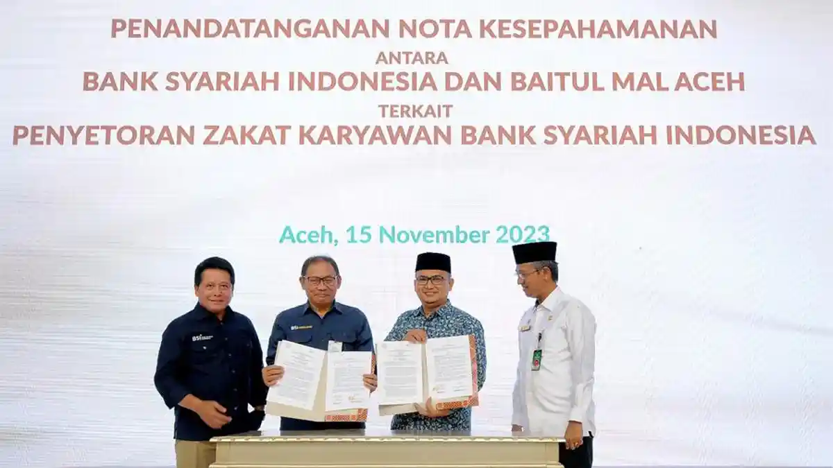 Jalin Kerja Sama dengan Baitul Mal Aceh, BSI Perkuat Ekosistem Ziswaf di Aceh