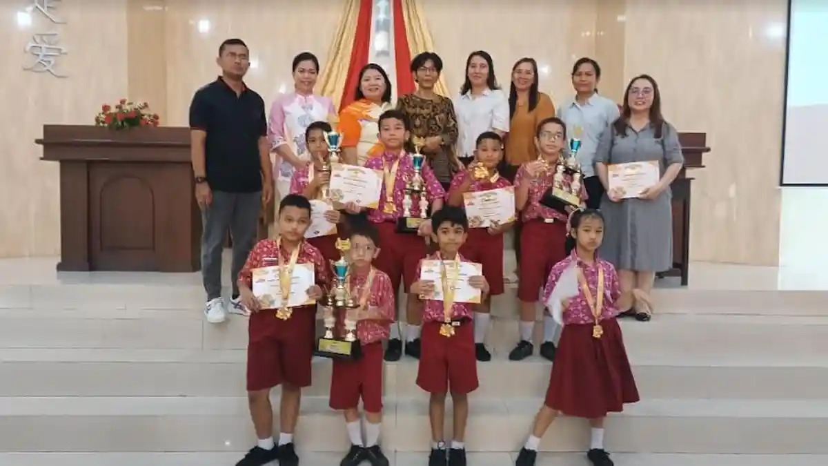 Pelajar SD dan TK Methodist Pancur Batu Raih Juara dalam Ajang Komsipnas 2023, Berikut Namanya