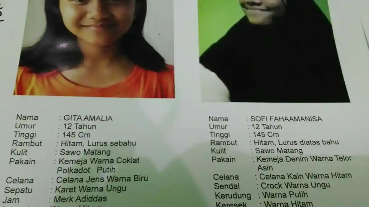 Sempat Cerita Mimpi Diculik, Selang Sehari Sofi Dikabarkan Hilang
