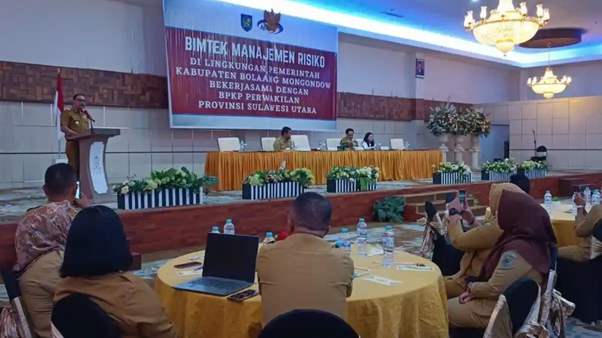 Gandeng BPK Perwakilan Provinsi Sulawesi Utara, Limi Mokodompit Buka Bimtek Manajemen Risiko