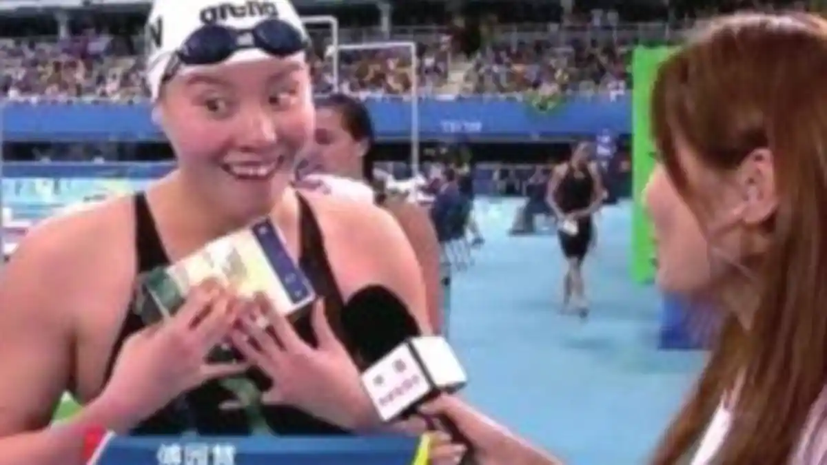 Fu Yuanhui Kaget Dapat Medali Perunggu Dikiranya Gagal