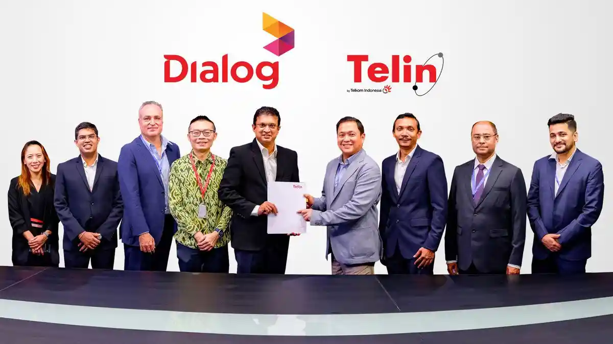 Telin dan Dialog Axiata Jalin Kerja Sama Kelola Layanan Terminasi Suara dan SMS Internasional