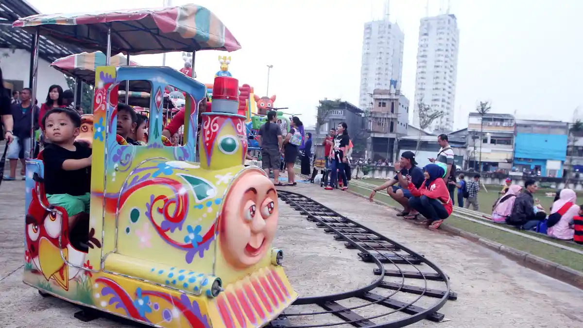 Sistem Gate Parking Mulai Diterapkan di RPTRA Kalijodo