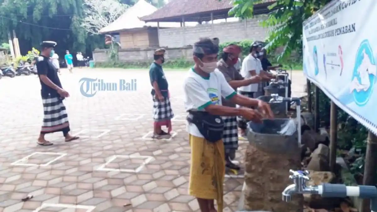 Kampanye Mencuci Tangan Pakai Sabun di Masa Pandemi