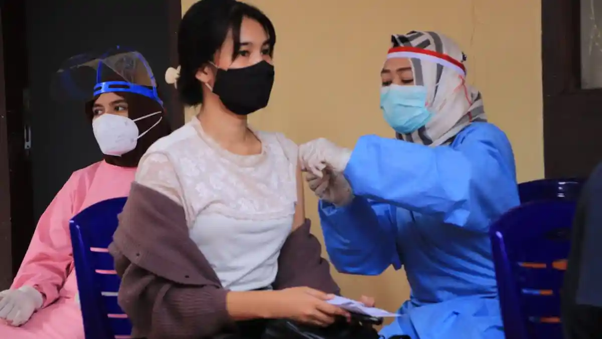 Stok Vaksin Terbatas, Tingkat Vaksinasi di Tulangbawang Lampung Hanya 8,2 Persen