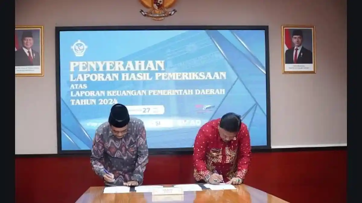Pemkab Nganjuk Kembali Raih Opini WTP, Jadi yang Kedelapan Berturut-Turut