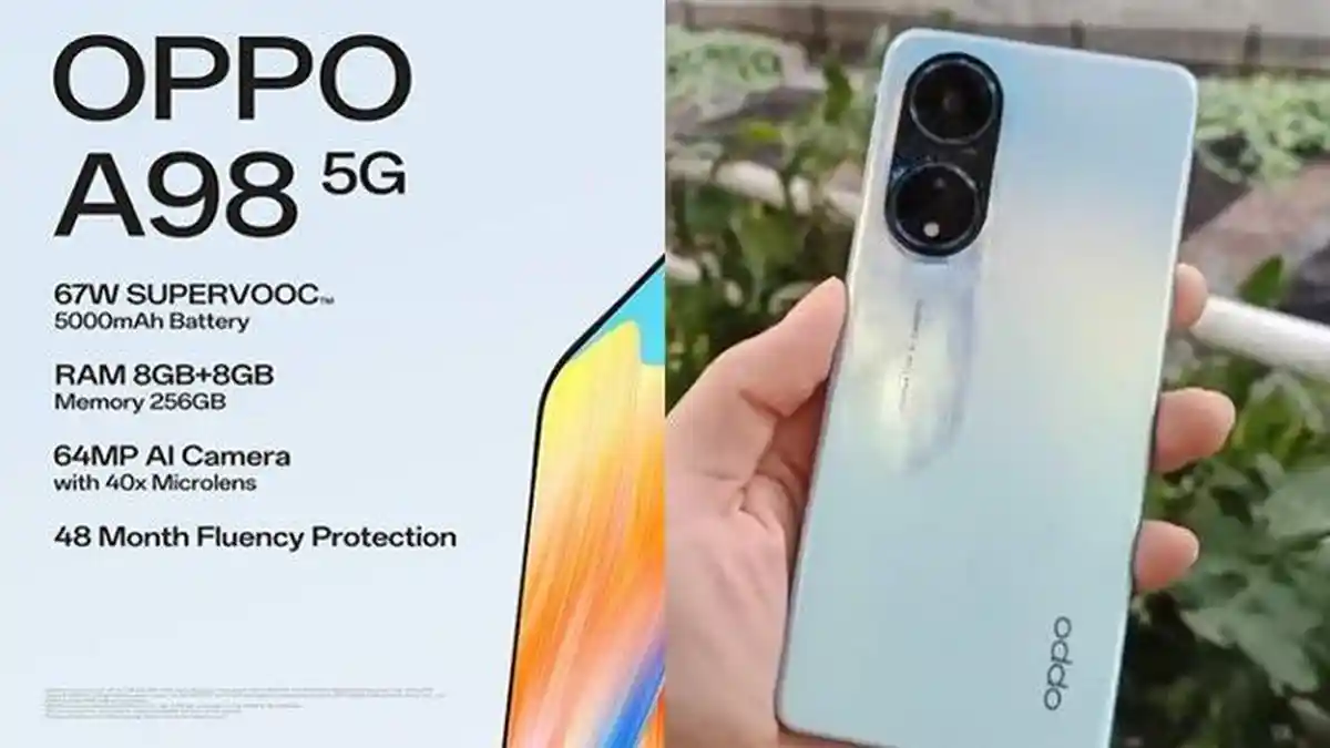 Update Terbaru Harga HP Oppo di Awal Bulan Juni 2024, Oppo A98 5G Rp 3,6 Jutaan
