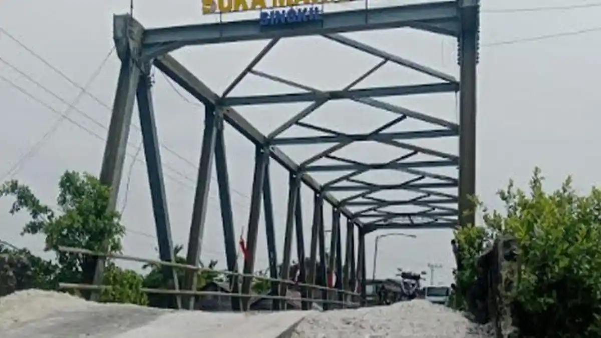 Warga Minta Jembatan Putus di Suka Makmur Aceh Singkil Segera Diperbaiki