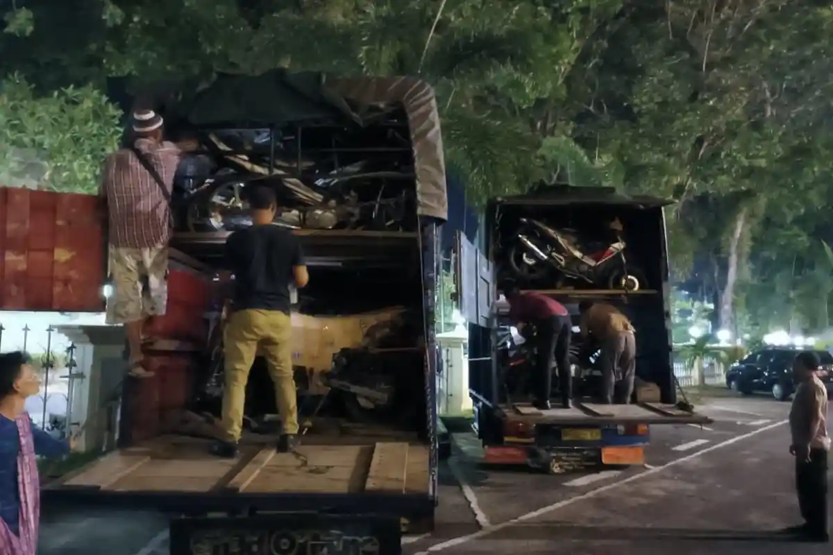 Ini Data Puluhan Sepeda Motor yang Diamankan Polda Jambi dan Metro Jaya