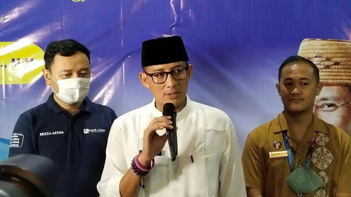Ini Kata Sandiaga Uno Soal Survei Tokoh Yang Paling Disukai Jadi Capres 2024