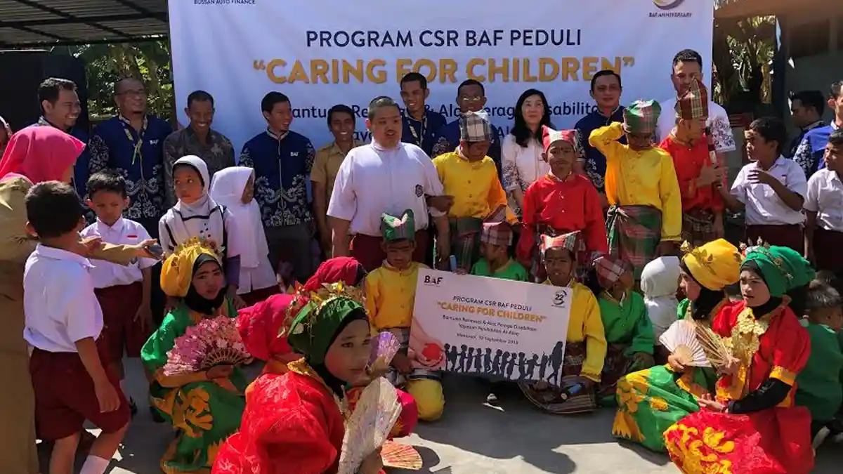 BAF Wujudkan Mimpi Anak Penyandang Disabilitas