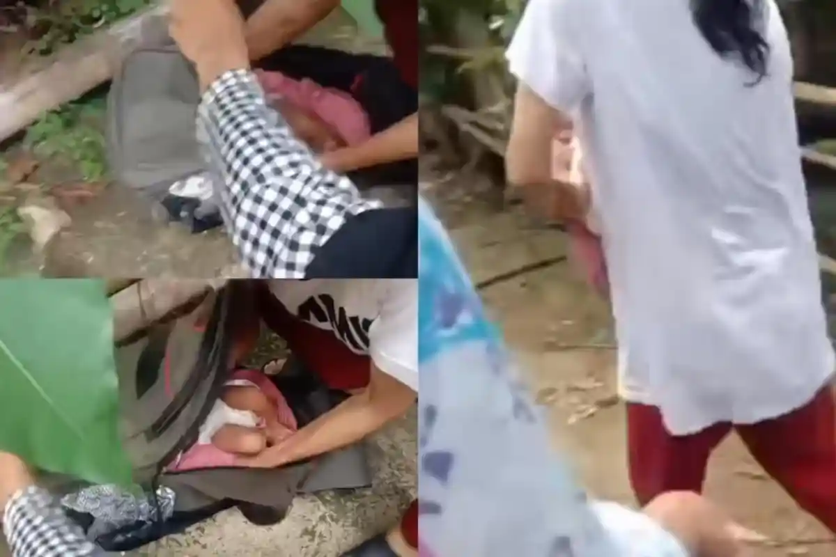 Kronologi Temuan Bayi Dalam Tas Gegerkan Warga Hartaco Jaya Makassar