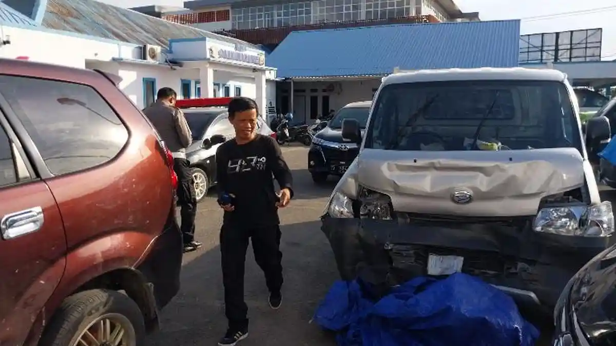 5 Mobil Tabrakan Beruntun di Bulukumba Sulsel