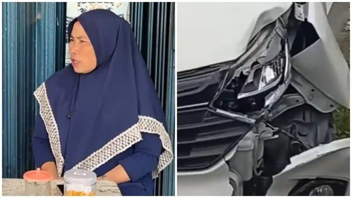 Kesaksian Warga Dengar Dentuman saat Mobil Tabrak Tiang Listrik di Badan Jalan Sentosa Palembang 