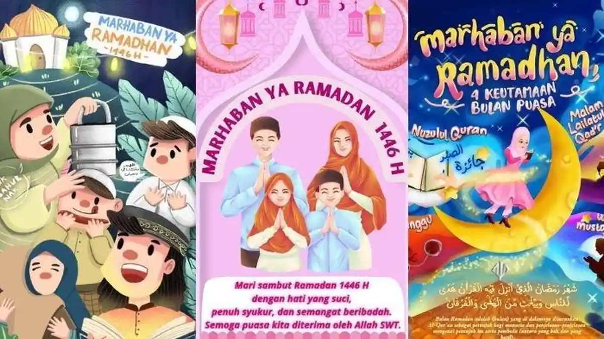 100 Poster Ramadhan 2026 Lucu untuk Anak SD TK Langsung Download Tanpa ...