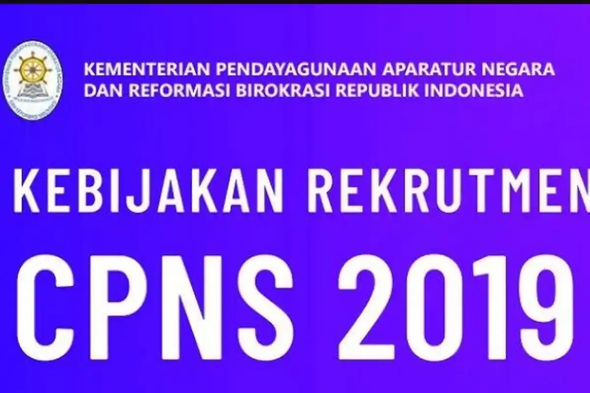KABAR TERBARU Pendaftaran CPNS 2019 Diikuti 541 K/L/D, BKN Pastikan Tak Ada Formasi untuk P3K 2019