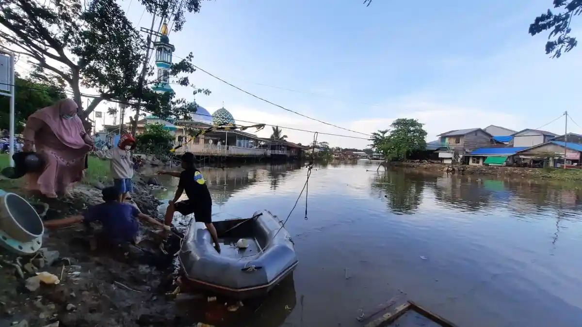 214 Bangunan di Bantaran Sungai Karang Mumus Samarinda Kaltim akan Dibebaskan