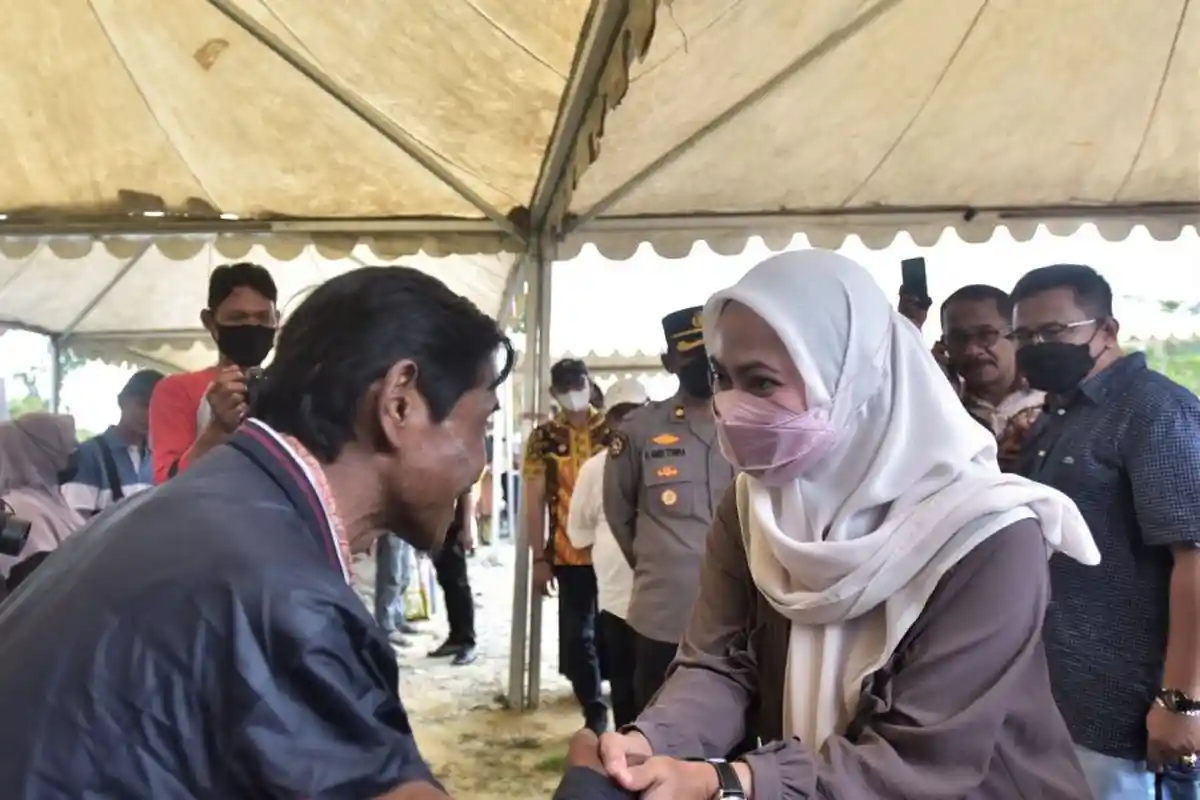 72 KK Warga Luwu Utara Terdampak Tanggul Geotextil Dapat Huntap di Porodoa